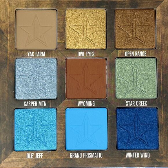 Jeffree Star Cosmetics Mini Star Ranch Eyeshadow Palette 9 x 1.5 g / 0.07 oz - Picture 3 of 5